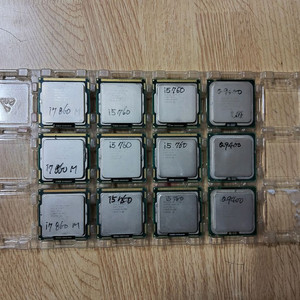 컴퓨터 CPU i7 860 i5 750 760 57개 일괄 이미지