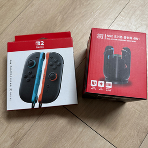 닌텐도 스위치2 조이콘 + 충전독 4IN1