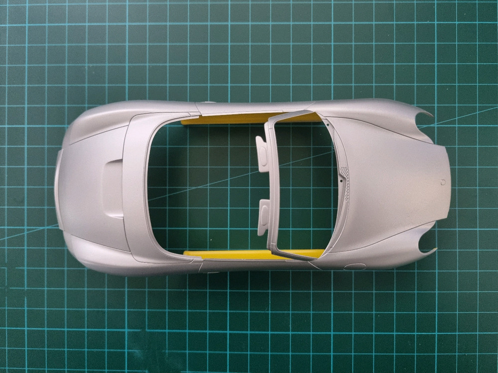 타미야1/24 포르쉐박스터 바디도색완료--5