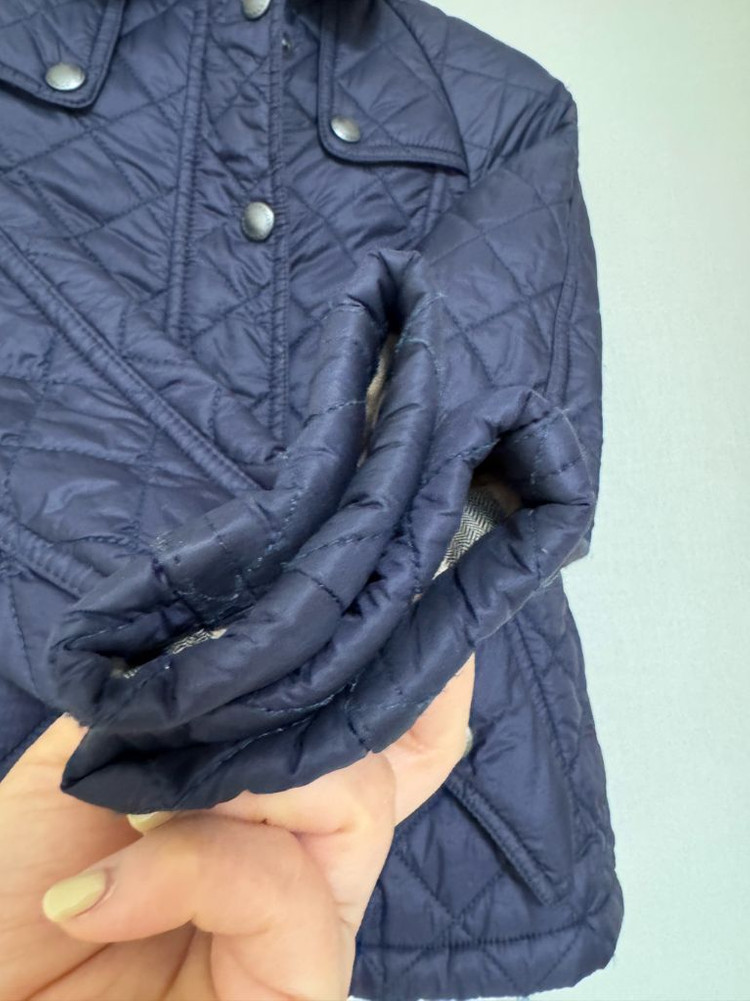 버버리 키즈 퀼팅 자켓 (8y)--4