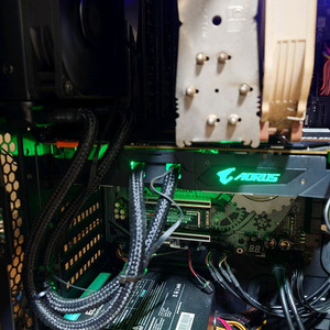 기가바이트 1080ti 어로스 워터포스 (일체형수냉) 팝니다 이미지