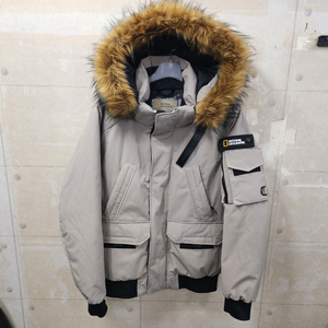 (100)내셔널지오그래픽 정품 타루가 다운 숏 패딩/100/상태좋음 이미지