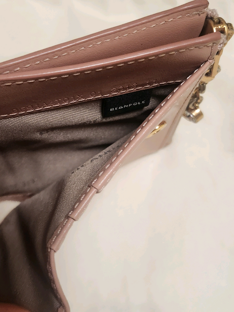 빈폴 체크패턴 카드지갑--2