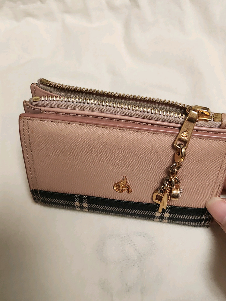 빈폴 체크패턴 카드지갑--7