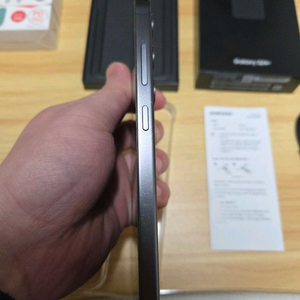 삼성 갤럭시 s24 플러스 오닉스 블랙 256GB 이미지