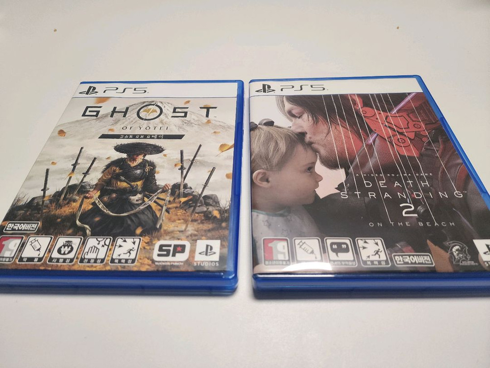 PS5 고스트오브요테이, 데스스트랜딩2 팝니다--0