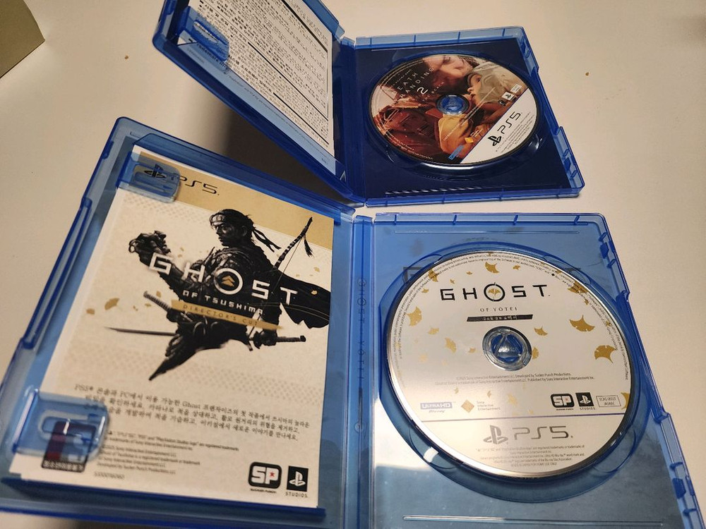 PS5 고스트오브요테이, 데스스트랜딩2 팝니다--1