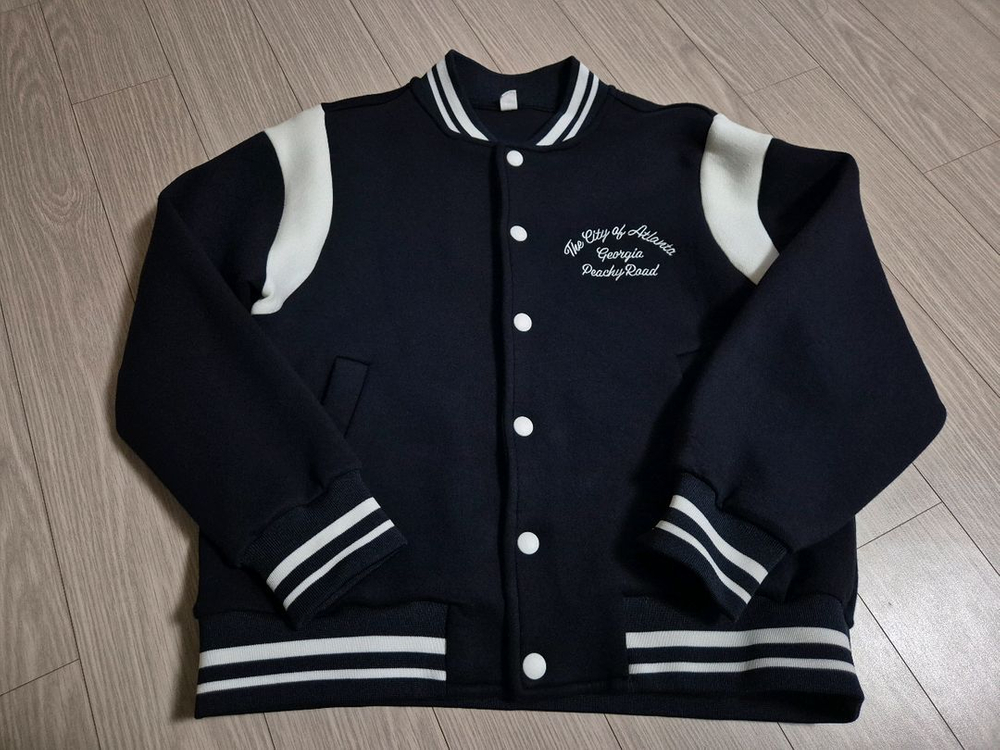 스파오키즈 바시티 자켓 140사이즈--0