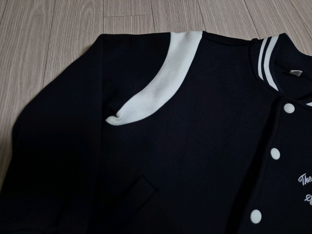 스파오키즈 바시티 자켓 140사이즈--4