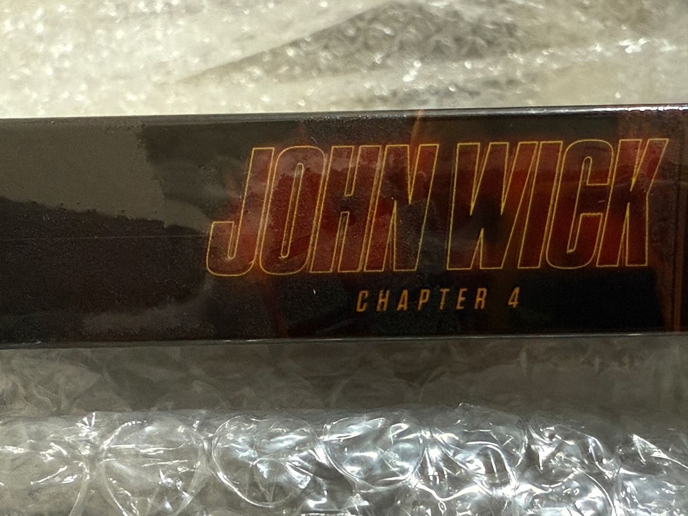 [새제품] 존윅4_1Disc, 4K 풀슬립 스틸북 한정판_블루레이--8