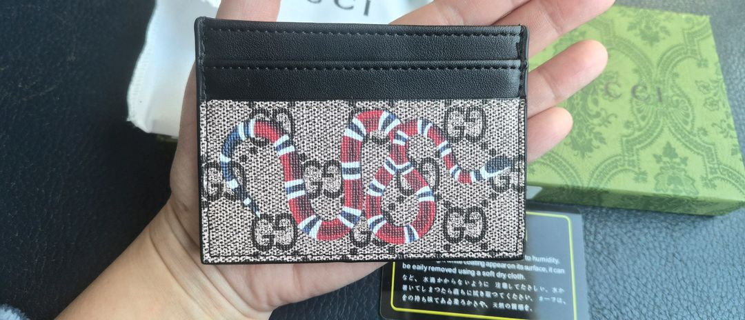 구스타일 스네이크 패턴 카드지갑 카지 남자지갑 (새상품) 이미지