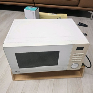 LG 전자레인지 MW233CC 아이보리