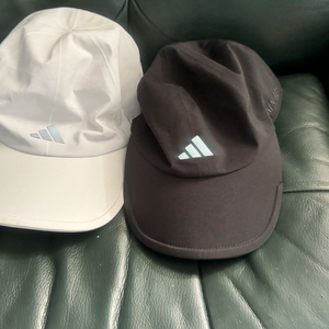 아디다스 캡 모자 블랙/화이트 OSFX 러닝 마라톤 골프 이미지