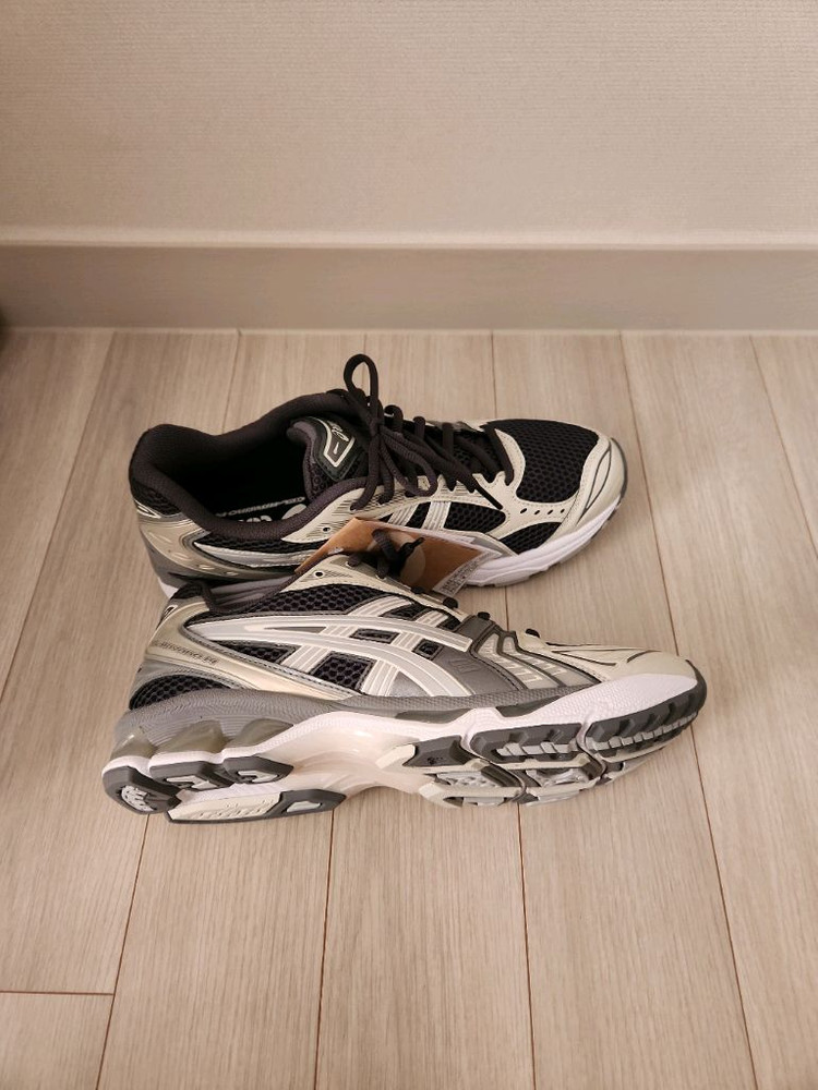 아식스 젤 카야노 14 옵시디언 그레이 시멘트 그레이--1