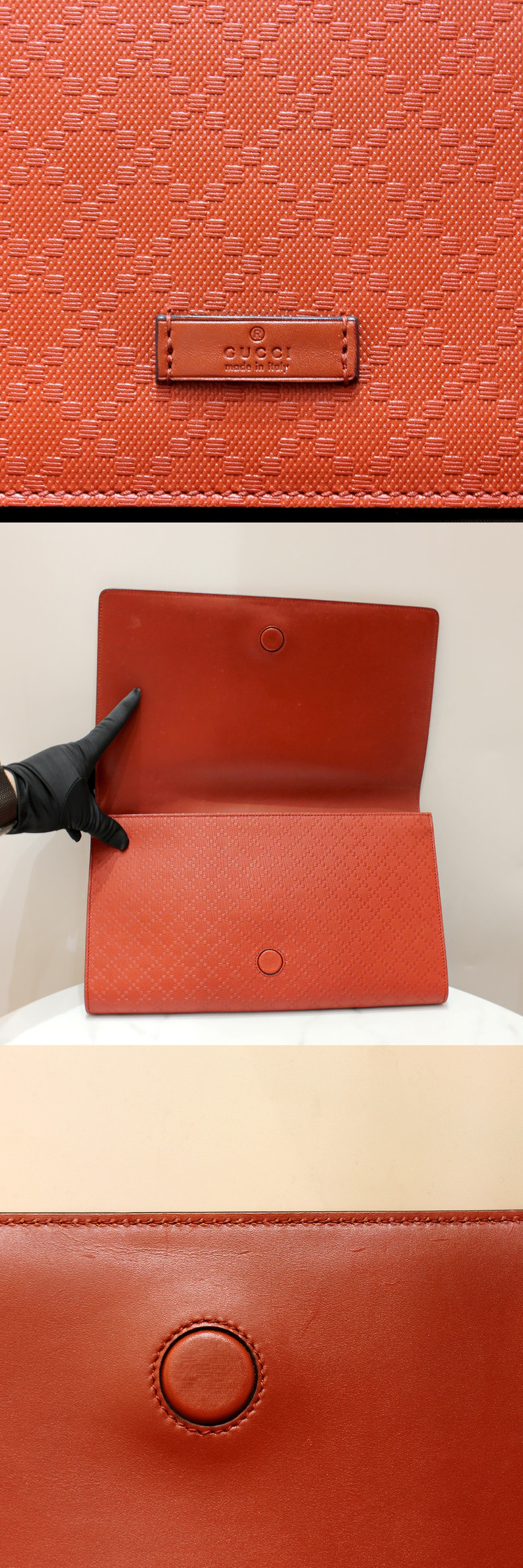 [명품다올동래] 구찌 다이아만테 플랩 클러치 354232--2