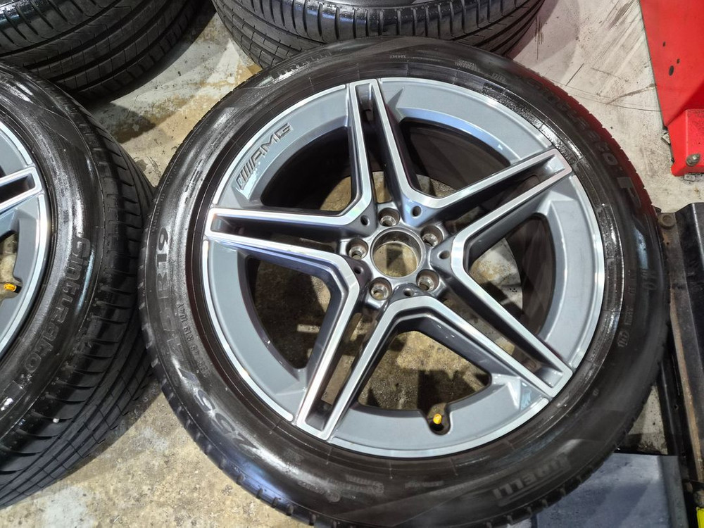 W223 벤츠S클래스 AMG 19인치 순정 휠타이어 판매합니다 이미지