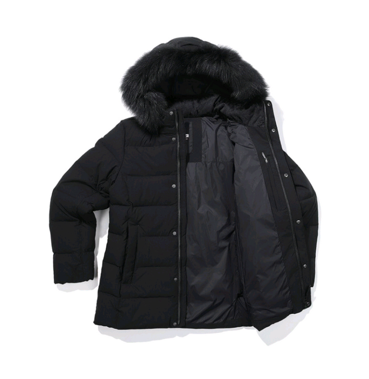 (새제품) K2 여성 구스다운 숏패딩 블랙90 그레이90 이미지