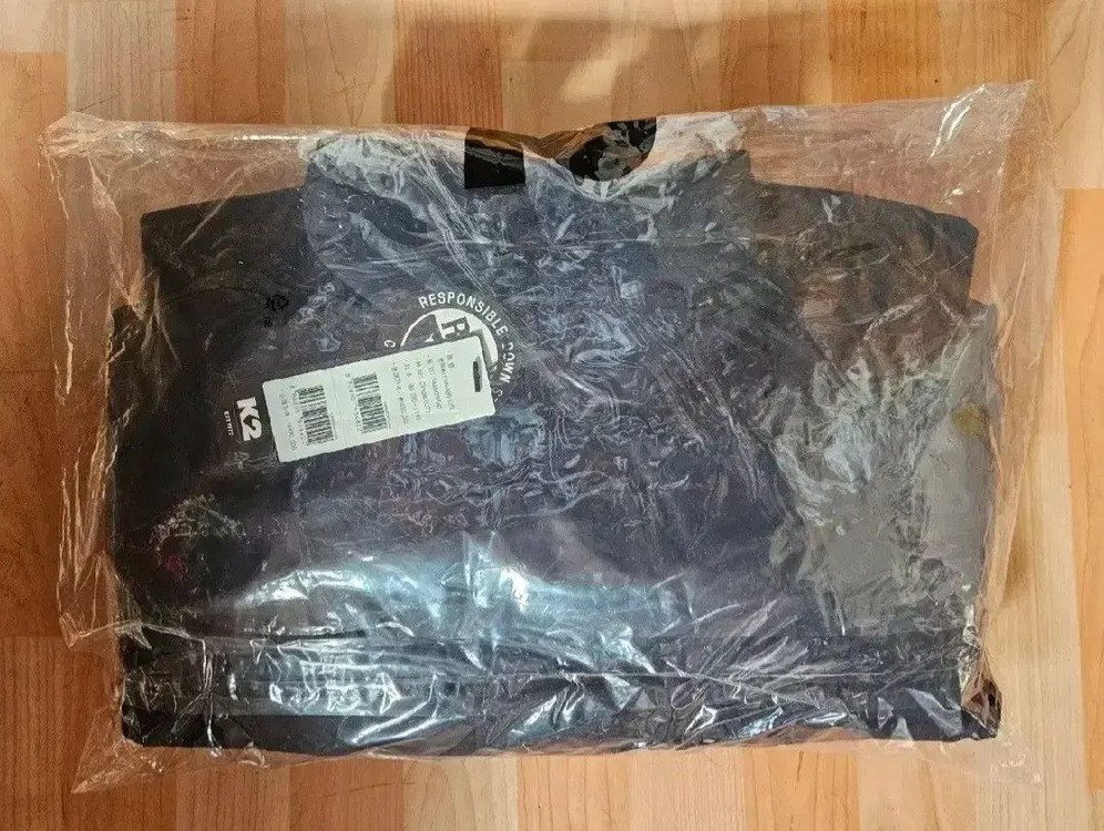 (새제품)K2 씬에어 라이트 패딩 구스다운 90 네이비 이미지