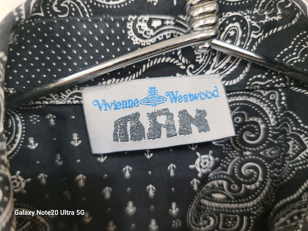 비비안웨스트우드 페이즐 셔츠 2사이즈--3