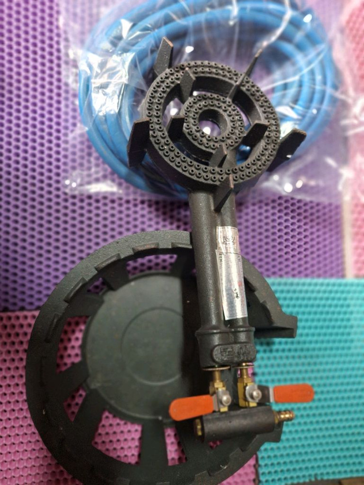 동아공업사 쌍관버너 2열 2구 주물버너 쌍형(쌍관) DA-50-LPG 택포 4.0팝니다--0