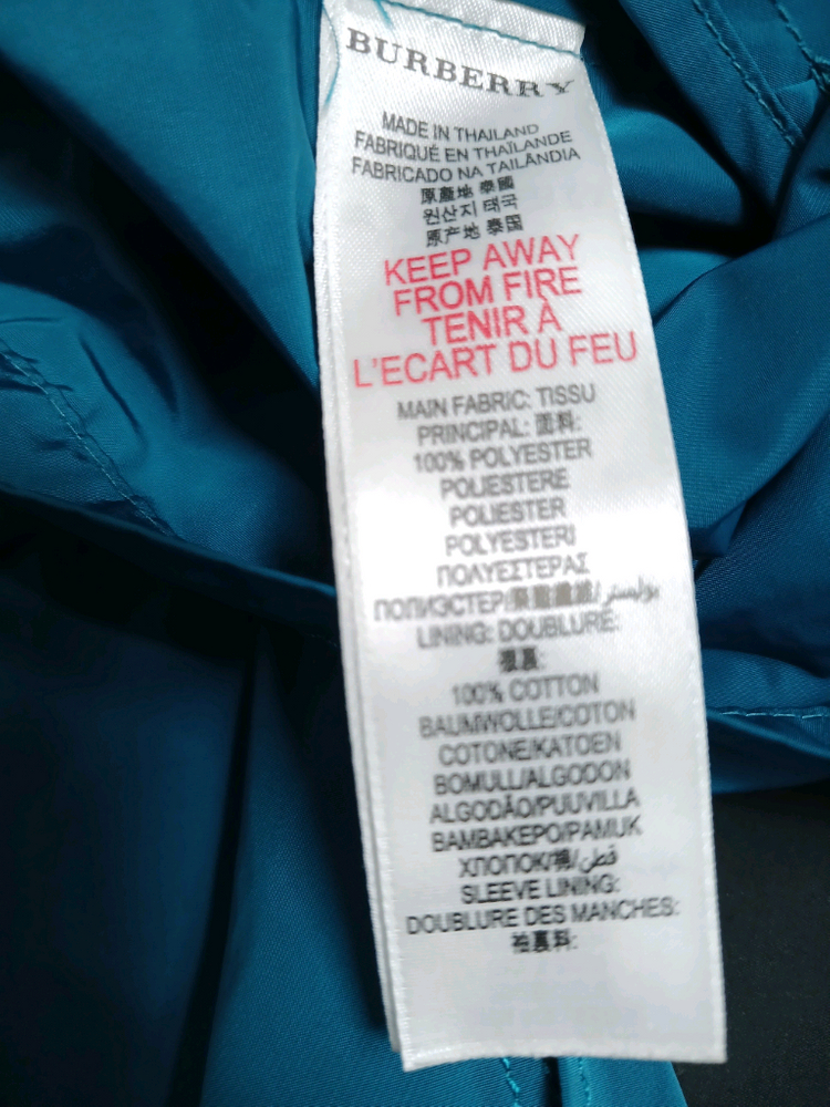 버버리 키즈 코트 사이즈 12y--3