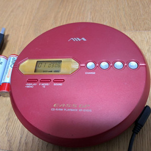 아이와 워크맨 CD플레이어,CDP XP-EV515 레드판매 이미지