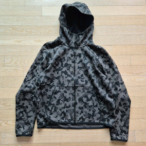 나이키 밀리터리 카모 집업자켓 후드집업사이즈 L