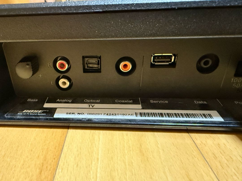 보스 솔로 TV 사운드 시스템 BOSS SOLO SOUNDBAR SERIES 정품작동 잘됩니다 (테스팅 완료) 디테--9