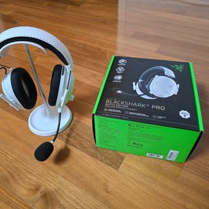 레이저 블랙샤크 V2 Pro 화이트 에디션