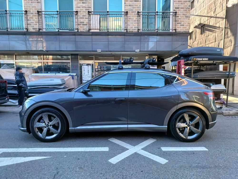 [보드/스키 시즌 오픈!장비 운반 시스템캐리어] 유일캐리어 가로바+보드 스키캐리어 가성비 장착--2