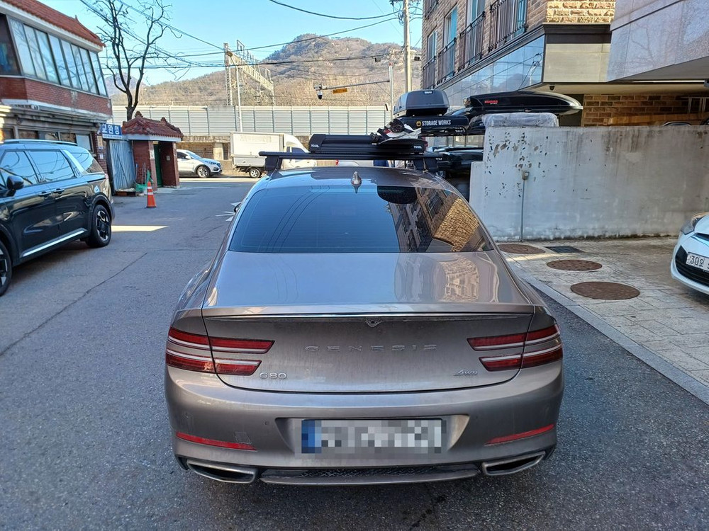 [보드/스키 시즌 오픈!장비 운반 시스템캐리어] 유일캐리어 가로바+보드 스키캐리어 가성비 장착--3