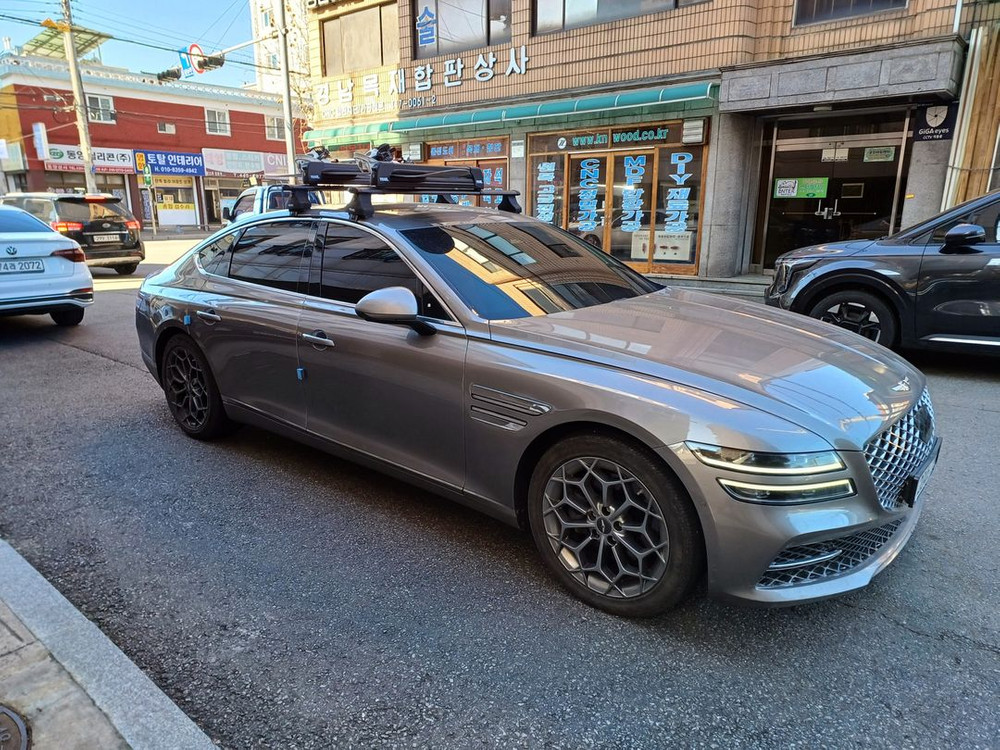 [보드/스키 시즌 오픈!장비 운반 시스템캐리어] 유일캐리어 가로바+보드 스키캐리어 가성비 장착--0