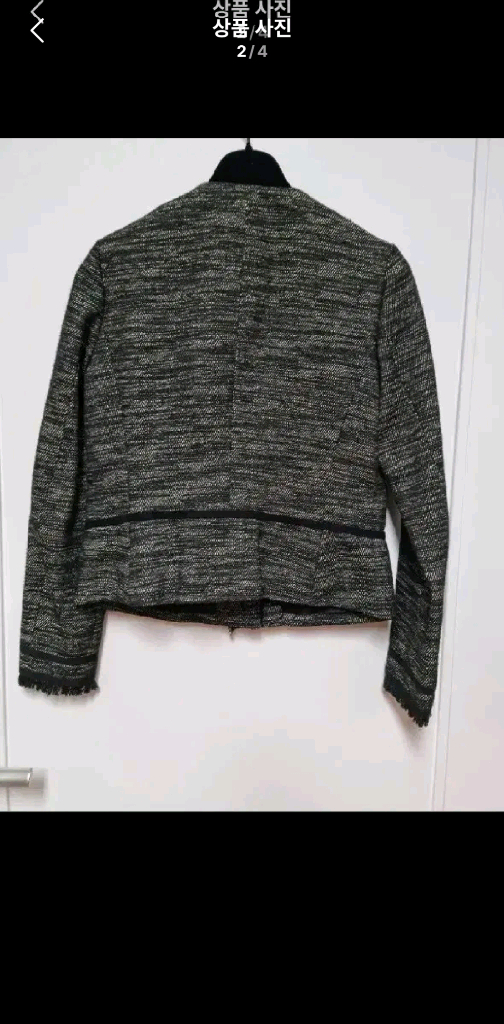VINCE트위드 자켓--1