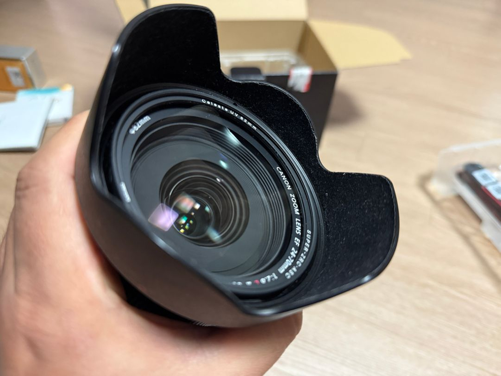 캐논 R8 카메라 바디 + 캐논 24-70 신계륵 + 캐논 EF-EOS R 어댑터 일괄판매--6