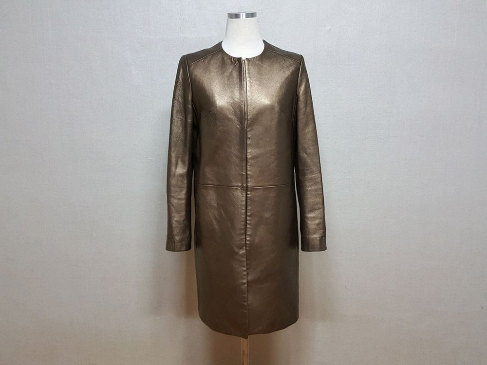 조르쥬레쉬 이태리 여성 양가죽 코트 55 상태우수--1
