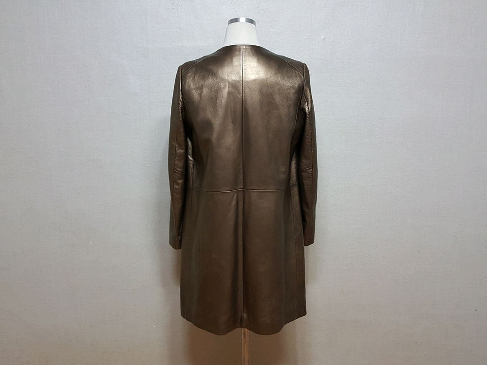 조르쥬레쉬 이태리 여성 양가죽 코트 55 상태우수--2