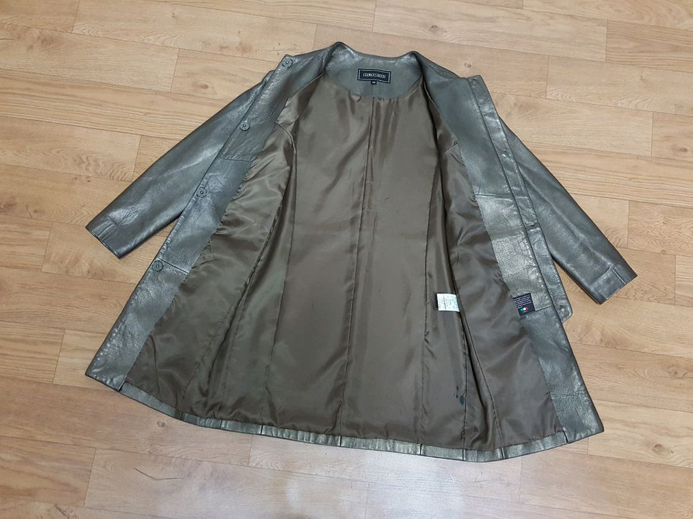 조르쥬레쉬 이태리 여성 양가죽 코트 55 상태우수--4