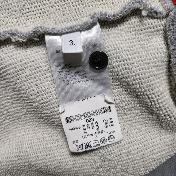 [백화점판] 3 / 톰브라운 백삼선 맨투맨--4