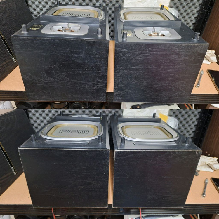 소니 APM-V505AV 평면형 빈티지 스피커 1조 레트로 오디오 앤틱 인테리어 카페 가게 매장용 감성 엔틱 레어 이미지