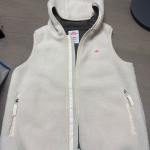 Danton 단톤 후리스 후드 베스트(아이보리)