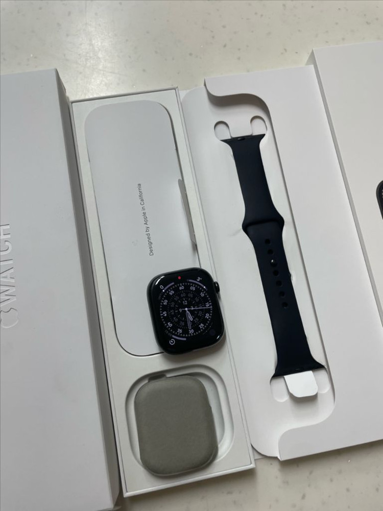 애플워치10티타늄 46mm 슬레이트 SSS급--0