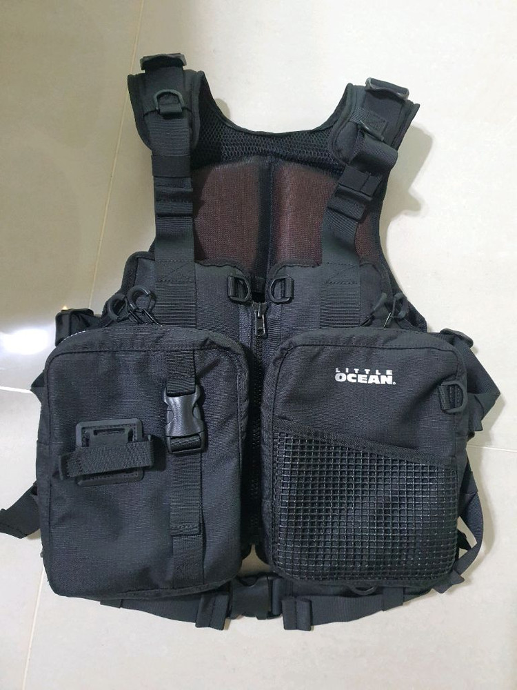 리틀오션 pf-06 구명조끼 루어조끼 (네고불가)--0