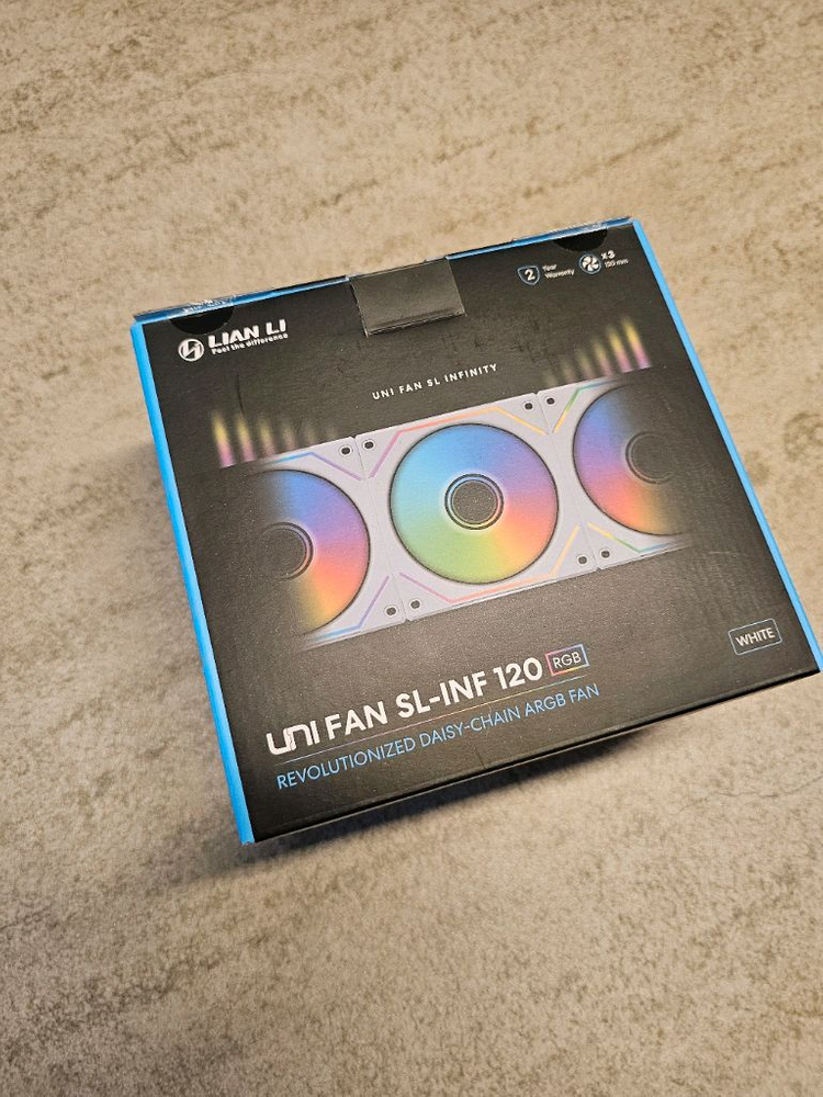 미사용 리안리 sl-inf 120 화이트 3개 이미지