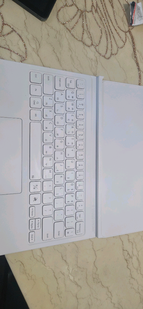 갤럭시 탭 S9 / S9 FE / S10 FE 정품 AI 키보드 북커버 (EF-DX725)--1