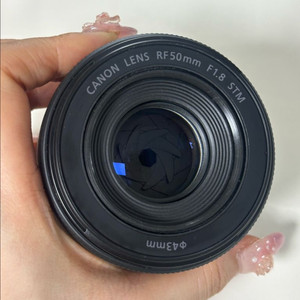 캐논 rf 50mm f1.8 단렌즈