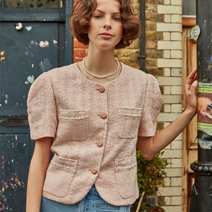 VOCAVACA 보카바카 퍼프 트위드 자켓 이미지