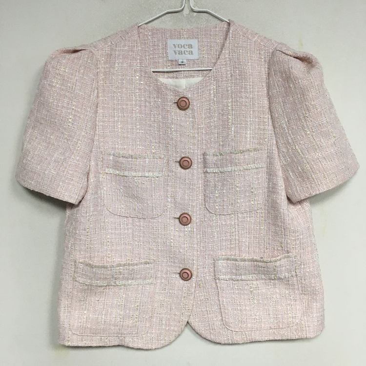 VOCAVACA 보카바카 퍼프 트위드 자켓 이미지