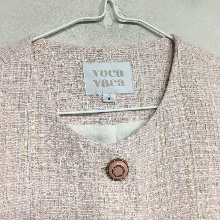 VOCAVACA 보카바카 퍼프 트위드 자켓 이미지
