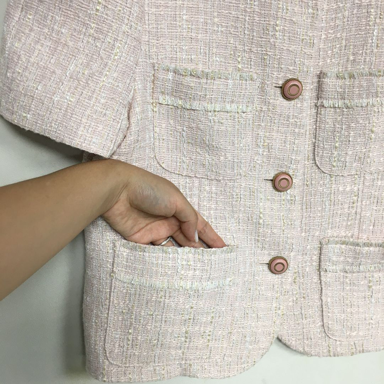 VOCAVACA 보카바카 퍼프 트위드 자켓 이미지