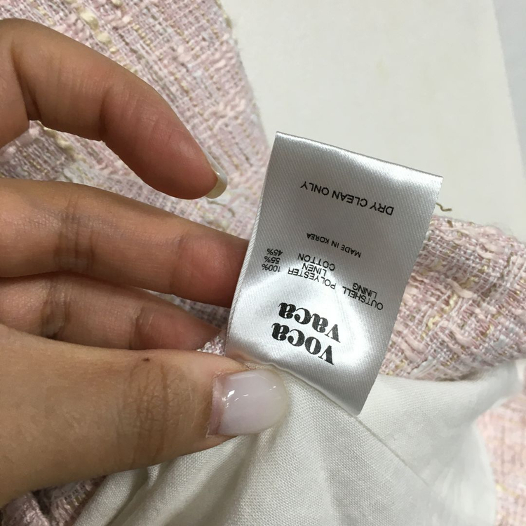 VOCAVACA 보카바카 퍼프 트위드 자켓 이미지